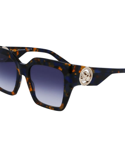 Longchamp Blue Acetate Sunglasses