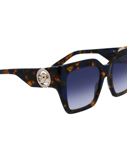 Longchamp Blue Acetate Sunglasses