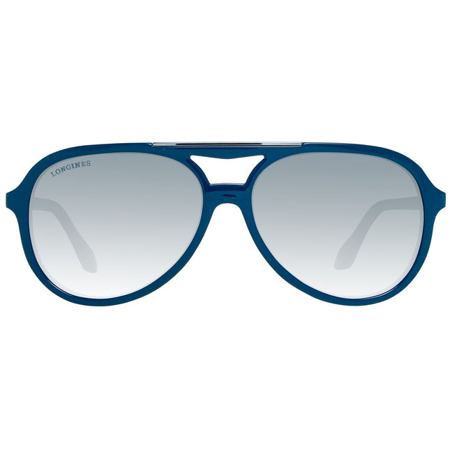 Longines Blue Plastic Sunglasses
