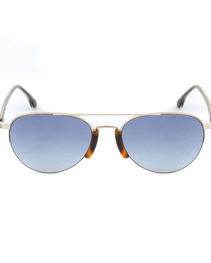 Lozza Gray Metal Sunglasses