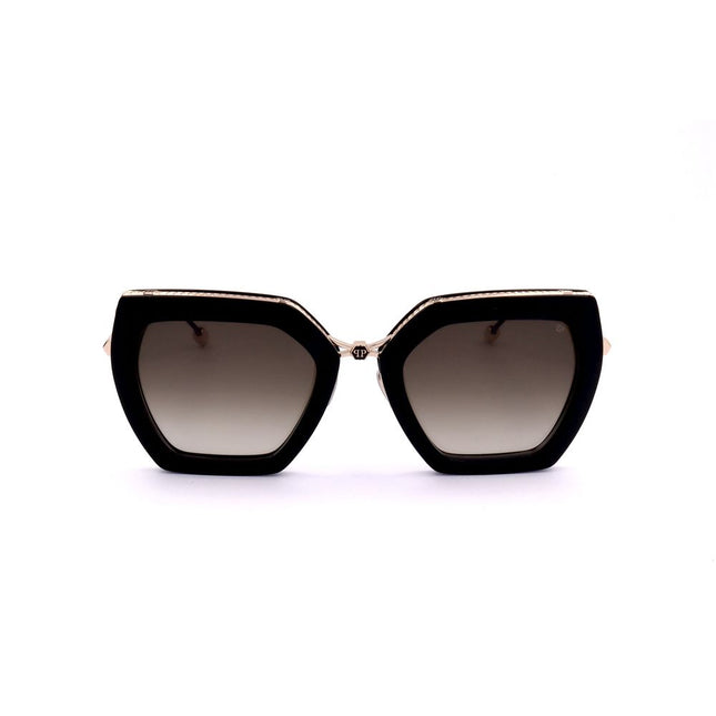 Philipp Plein Black Metal Sunglasses