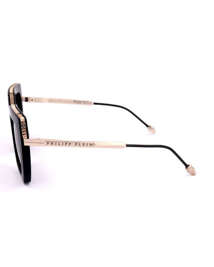 Philipp Plein Black Metal Sunglasses