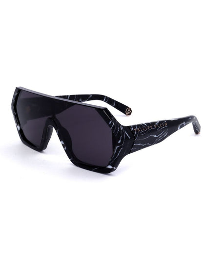 Philipp Plein Gray Acetate Sunglasses