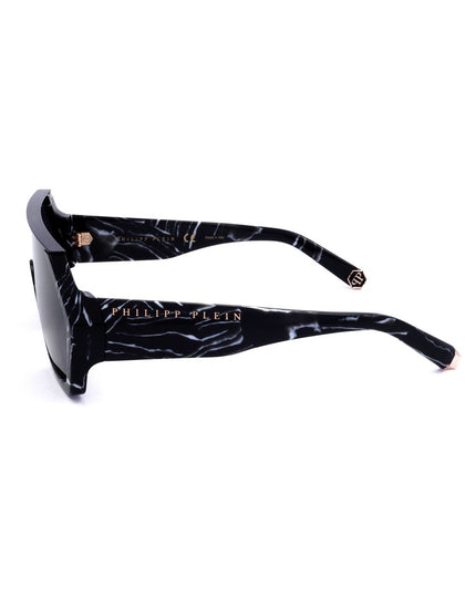 Philipp Plein Gray Acetate Sunglasses