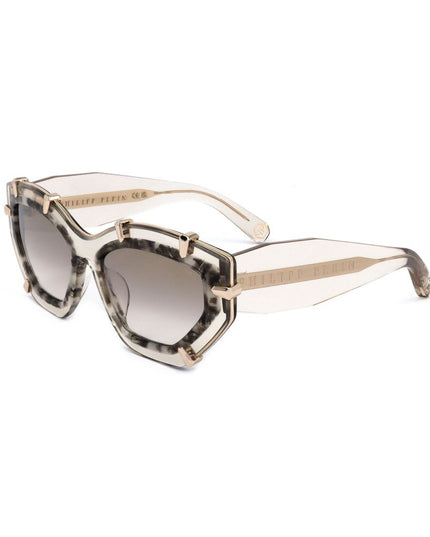 Philipp Plein Beige Acetate Sunglasses