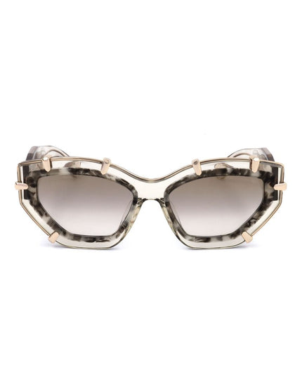 Philipp Plein Beige Acetate Sunglasses