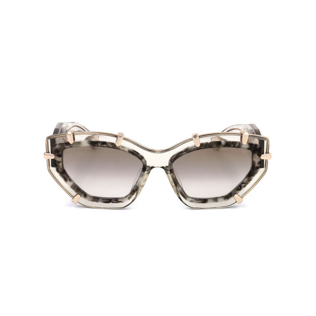 Philipp Plein Beige Acetate Sunglasses