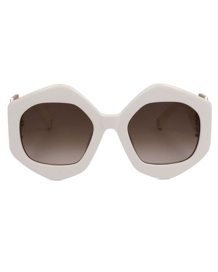 Philipp Plein White Acetate Sunglasses