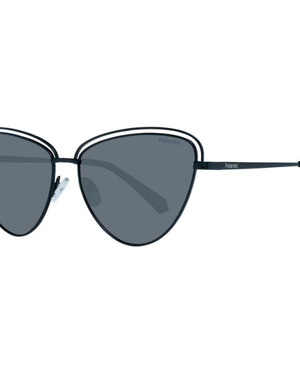 Polaroid Black Metal Sunglasses