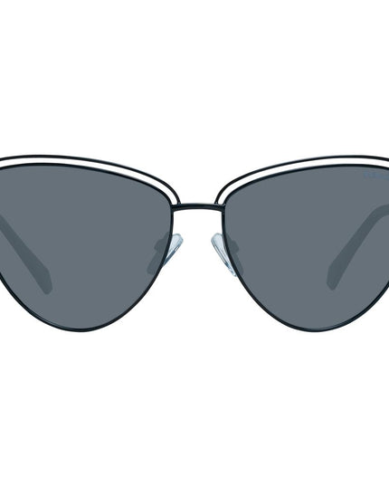 Polaroid Black Metal Sunglasses