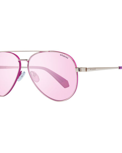 Polaroid Gray Metal Sunglasses