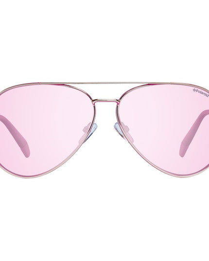 Polaroid Gray Metal Sunglasses