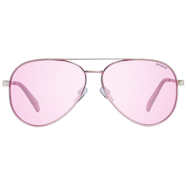 Polaroid Gray Metal Sunglasses