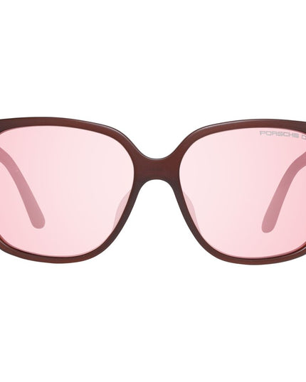 Porsche Design Red Acetate Sunglasses