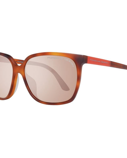 Porsche Design Brown Acetate Sunglasses