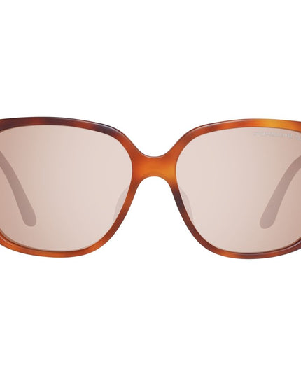 Porsche Design Brown Acetate Sunglasses