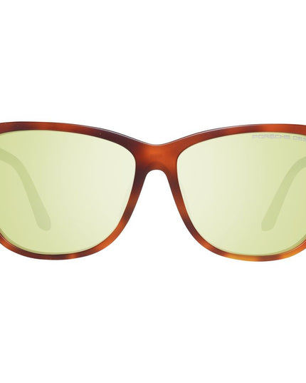 Porsche Design Brown Acetate Sunglasses