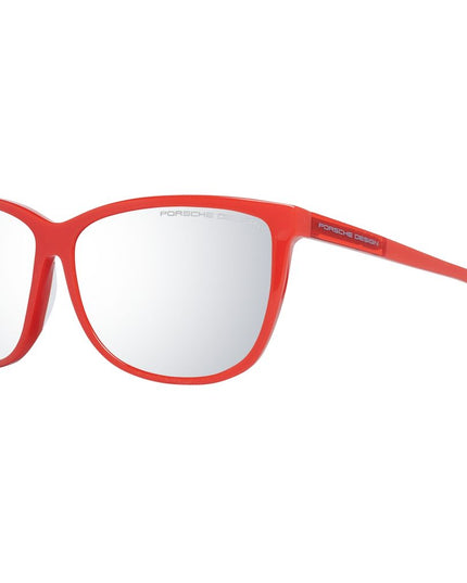 Porsche Design Red Acetate Sunglasses