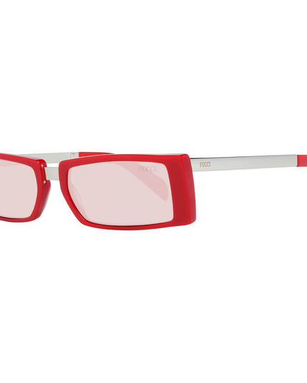 Emilio Pucci Red Plastic Sunglasses