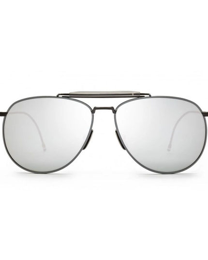 Thom Browne Gray Titanium Sunglasses