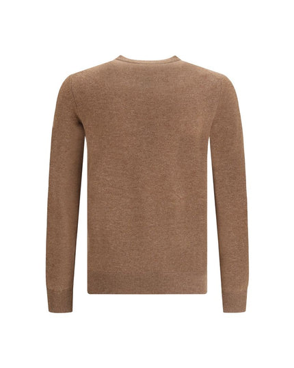 Aragona Cashmere Brown Merino Wool Sweatshirt