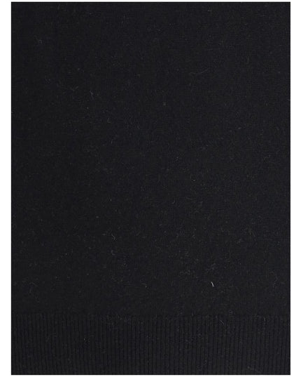 Aragona Cashmere Black Merino Wool Turtleneck