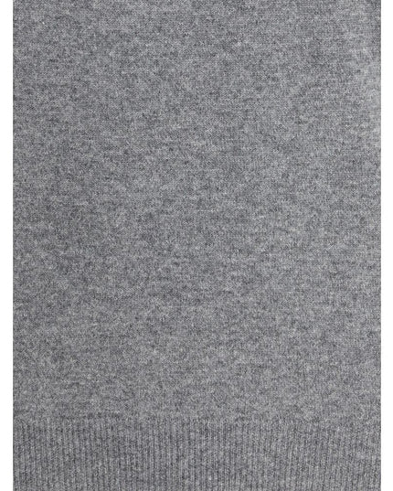 Aragona Cashmere Gray Merino Wool Turtleneck