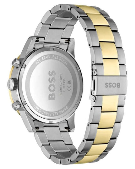 Hugo Boss Gray Stainless Steel Dress Watch