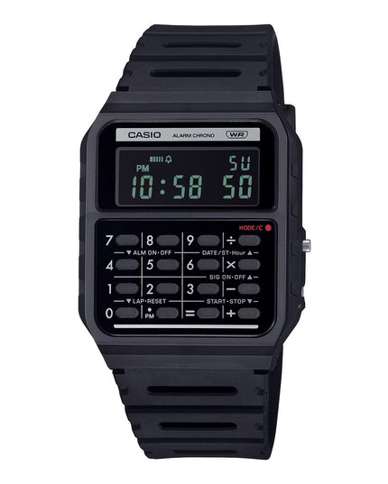 Casio Black Resin Digital Watch