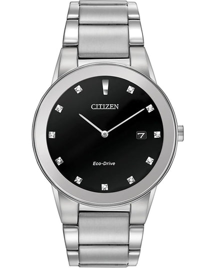 Citizen Gray Stainless Steel Dress Watch