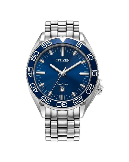 Citizen Gray Stainless Steel Dress Watch