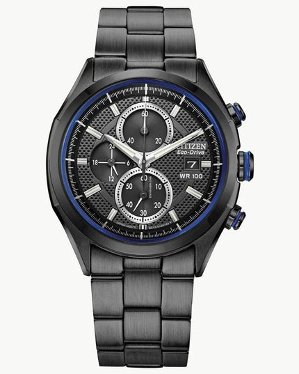 Citizen Black Stainless Steel Sport Watch