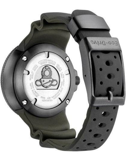 Citizen Black Rubber Sport Watch