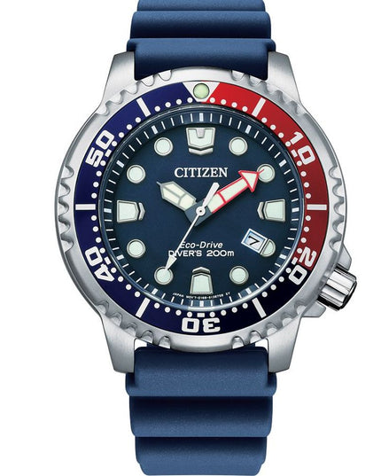 Citizen Blue Rubber Sport Watch