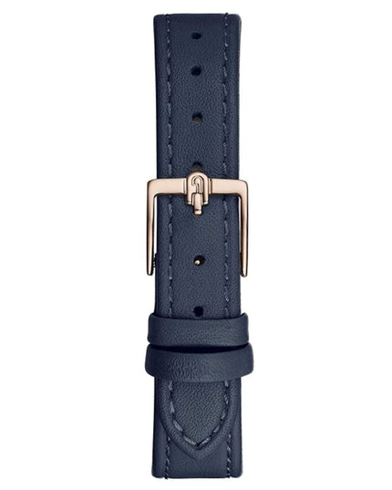 Furla Blue Leather Dress Watch