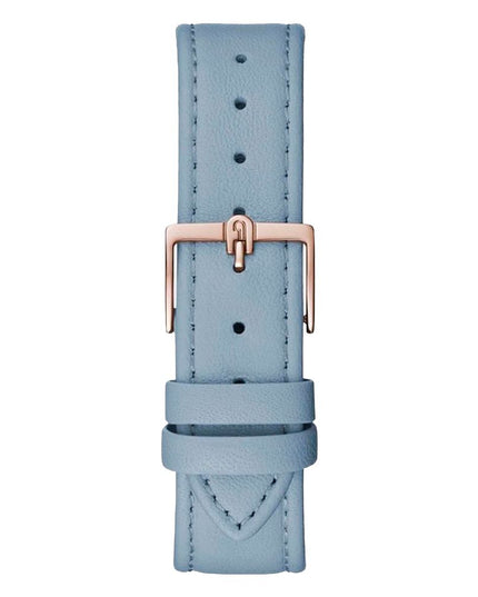 Furla Blue Leather Dress Watch