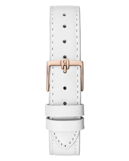 Furla White Leather Dress Watch