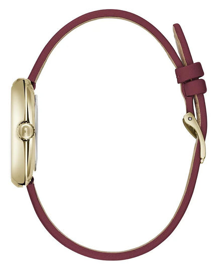 Furla Red Leather Dress Watch