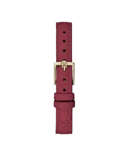 Furla Red Leather Dress Watch