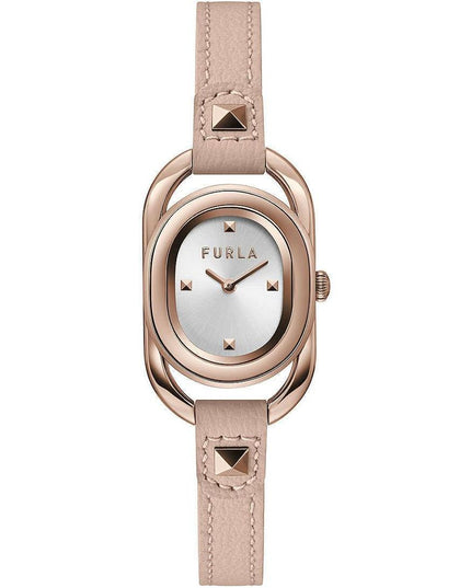 Furla Multicolor Leather Dress Watch