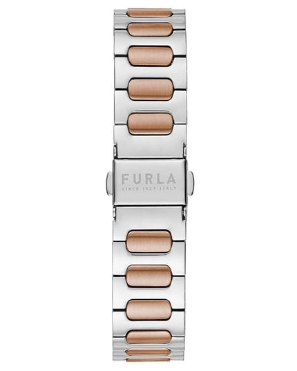 Furla Gray Stainless Steel Dress Watch