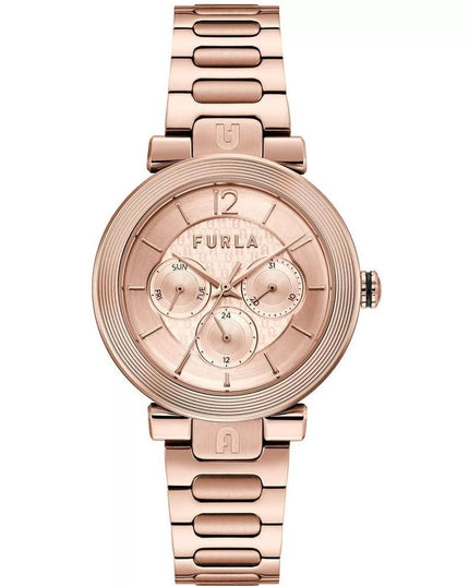 Furla Multicolor Stainless Steel Dress Watch