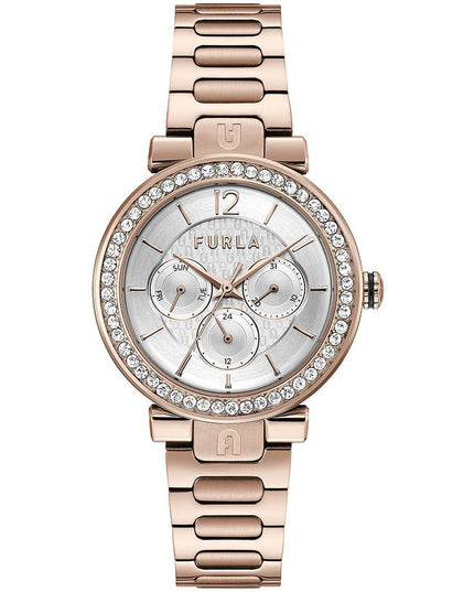 Furla Multicolor Stainless Steel Dress Watch