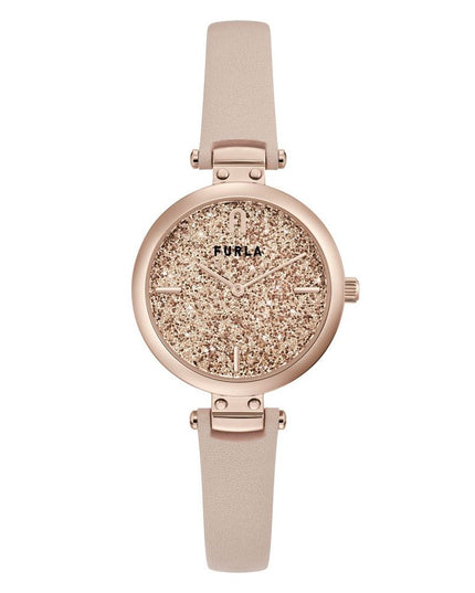 Furla Multicolor Leather Dress Watch