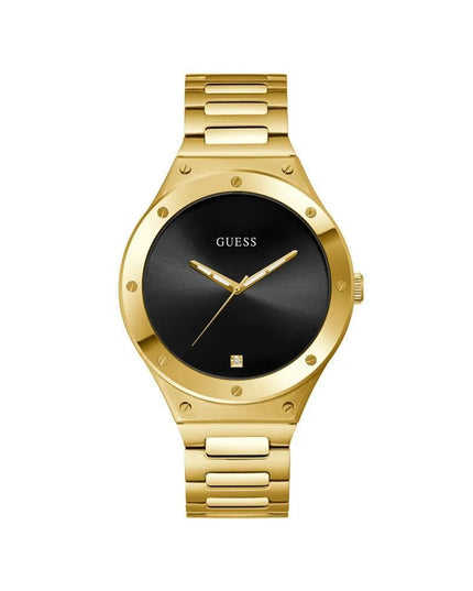 Guess Gold Stainless Steel Dress Watch