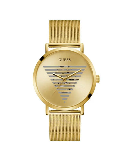 Guess Gold Stainless Steel Dress Watch