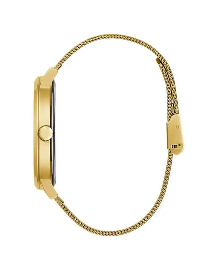 Guess Gold Stainless Steel Dress Watch