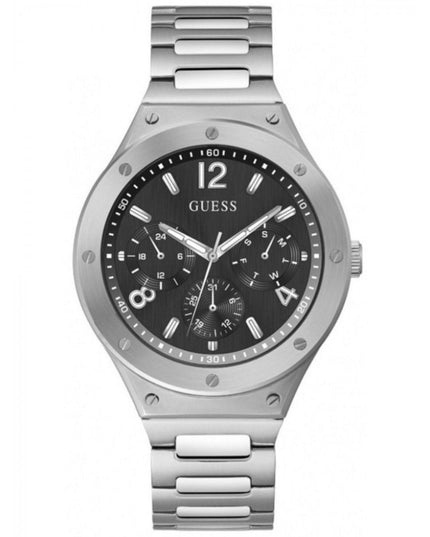 Guess Gray Stainless Steel Dress Watch