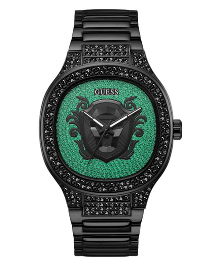 Guess Black Stainless Steel Dress Watch