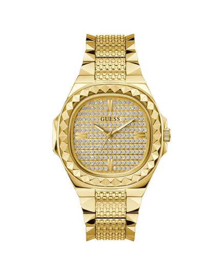 Guess Gold Stainless Steel Dress Watch